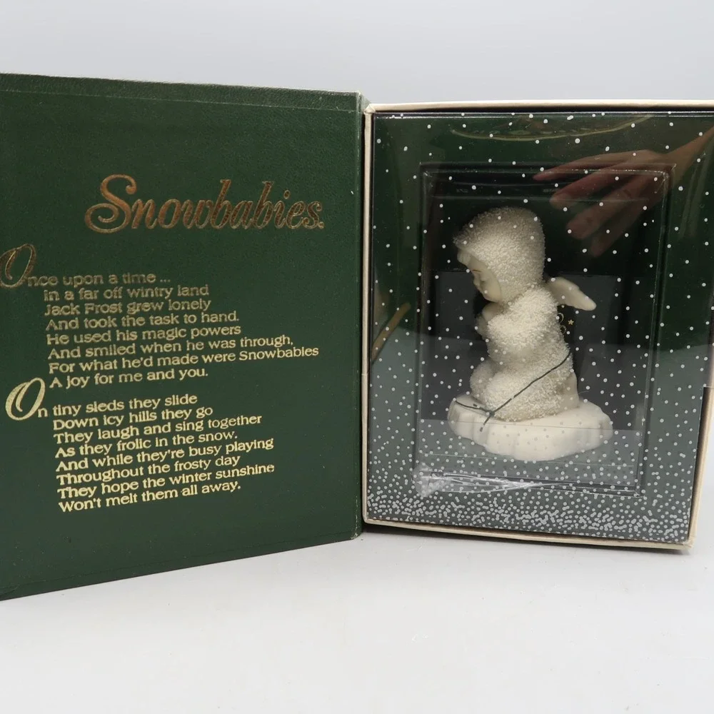 Now I lay Me Down to Sleep Snowbabies by Department 56 Winter Tales